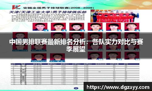 中国男排联赛最新排名分析：各队实力对比与赛季展望